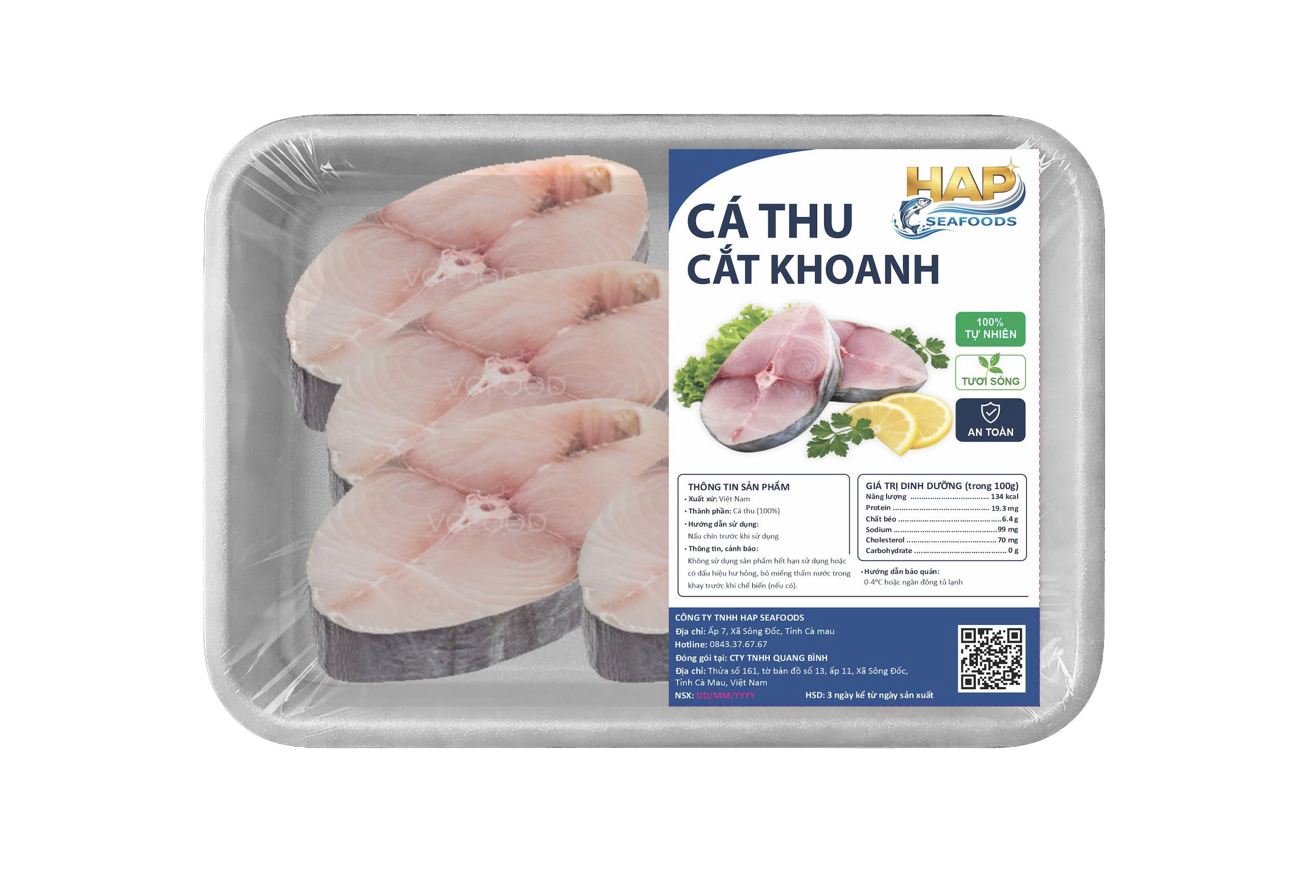 Cá thu cắt khoanh
